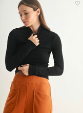 Load image into Gallery viewer, Black Turtleneck