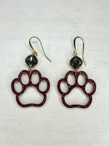 Bulldog Earrings