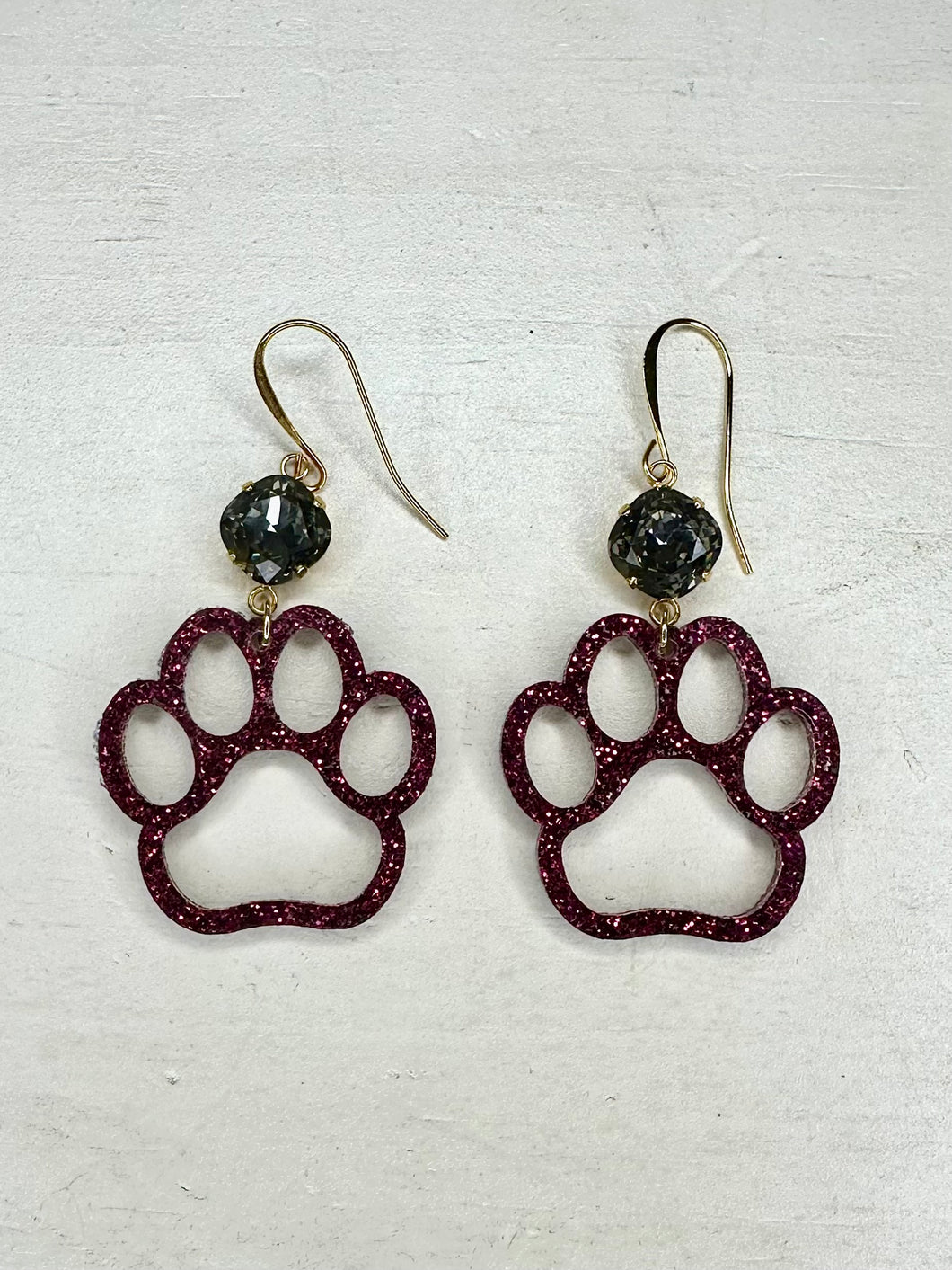 Bulldog Earrings