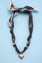 Load image into Gallery viewer, Interchangeable Scarf Charm Necklace