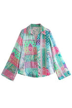 Load image into Gallery viewer, &quot;Cruising&quot; Long Sleeve Colorful Lightweight Top
