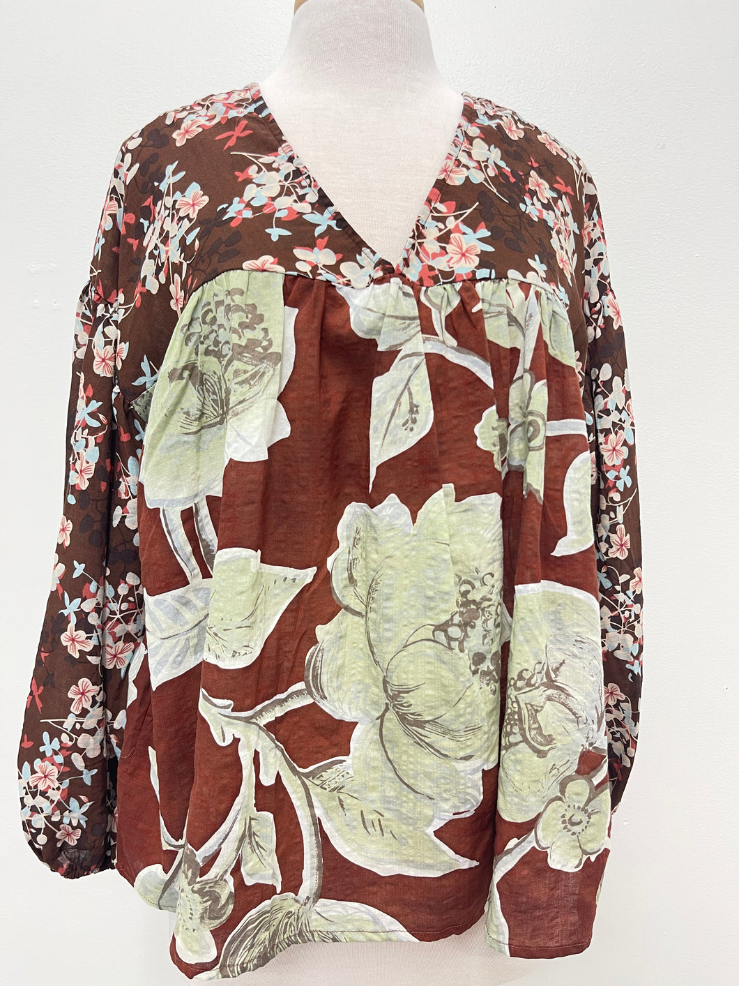 The Beatrice Floral Top