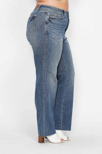 Judy Blue Plus Vintage Straight Leg Jeans