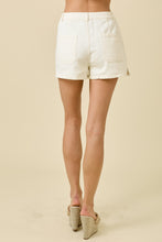 Load image into Gallery viewer, Off White Denim Pocket Shorts