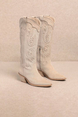 Light Beige Fall Boots