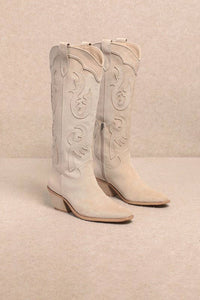 Light Beige Fall Boots