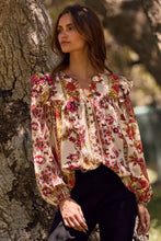 Load image into Gallery viewer, Feels Like Fall Peasant Blouse