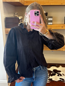 Brown Corduroy Top