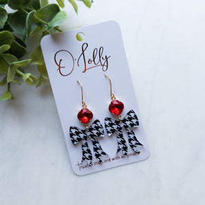 Houndstooth Earrings