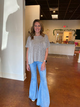 Load image into Gallery viewer, Ribbed Brown Oversized Top