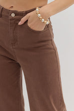 Load image into Gallery viewer, Brown Cuffed Pant