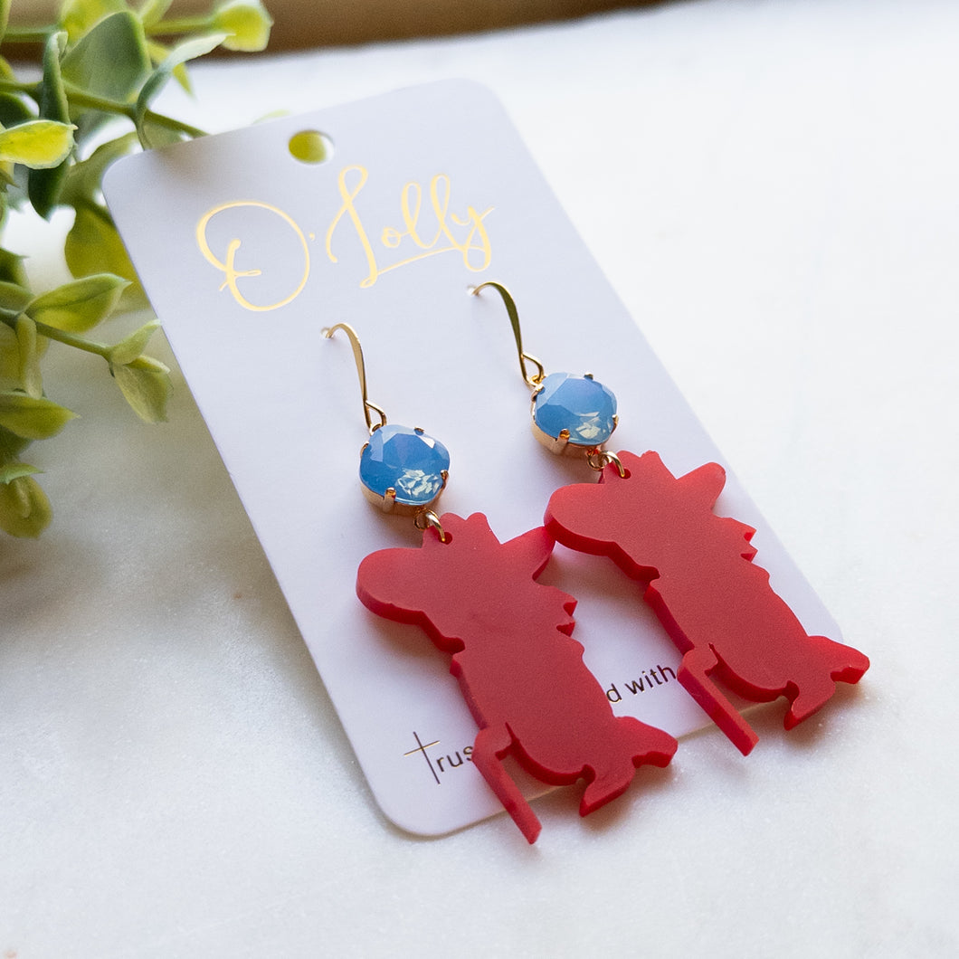 Rebel Man Earrings