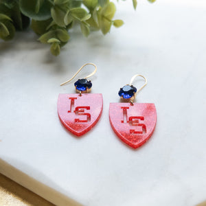 Lamar School Earrings