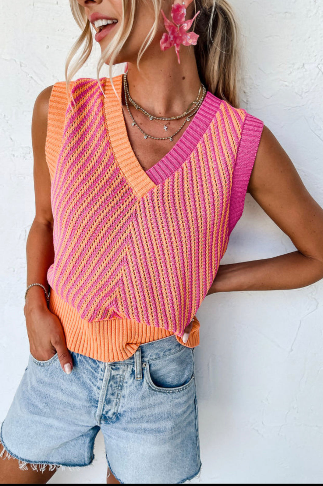 The Jenna Summer Sweater Vest