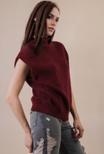Load image into Gallery viewer, Soft Knit Sweater Vest Top