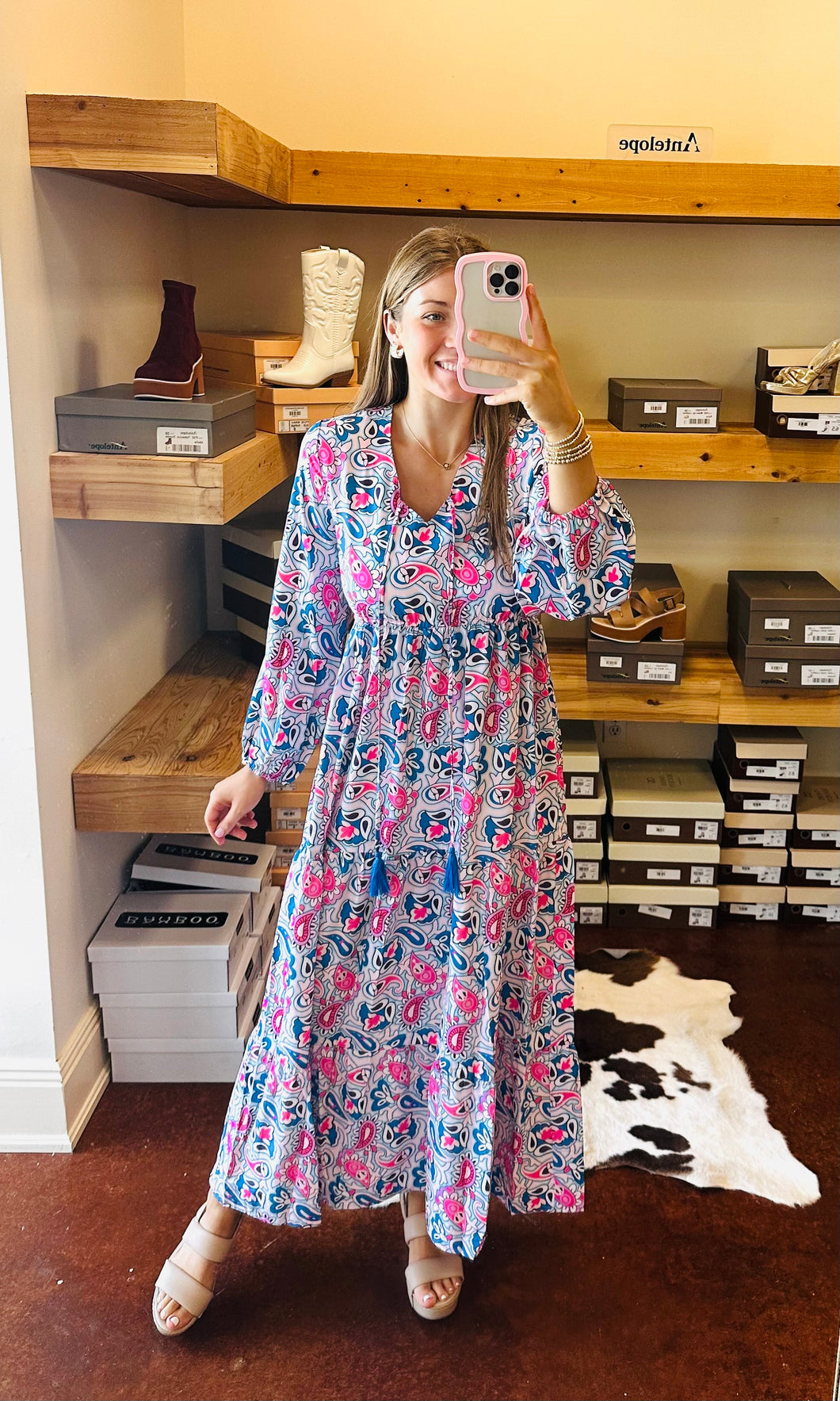 The Paisley Maxi Dress