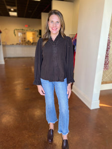 Brown Corduroy Top