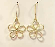 Load image into Gallery viewer, Gold Daisy Earring