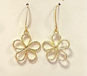 Gold Daisy Earring