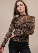 Load image into Gallery viewer, Mesh Lace Long-sleeve Top (Multiple Colors)