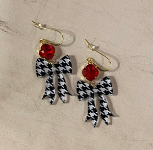 Houndstooth Earrings