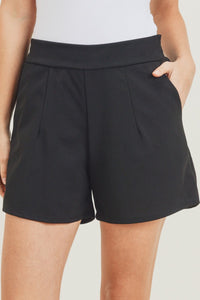 The Willow Black Shorts