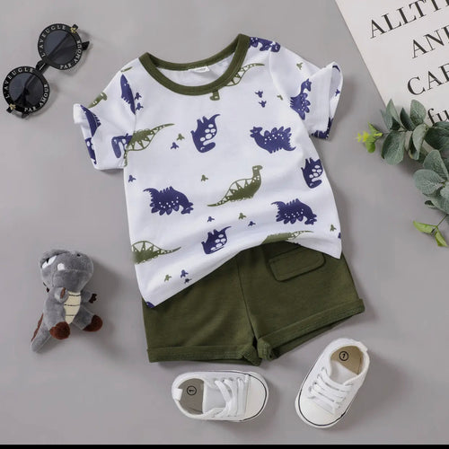 Little Boys Dino Set