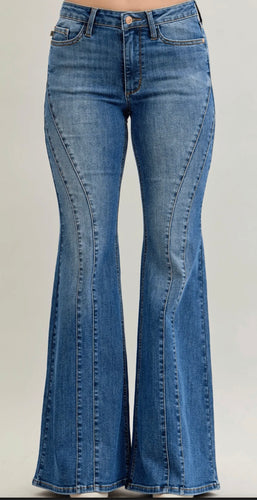 Judy Blue Double Seam Flare Jeans