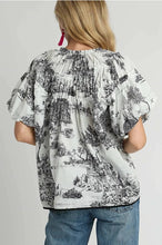 Load image into Gallery viewer, The Elizabeth Toile Top