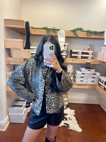 Leopard Print Jacket