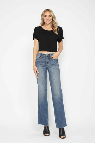 Judy Blue Tummy Control Vintage Straight Leg Jeans