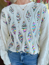 Load image into Gallery viewer, The Holiday Sequin Sweater