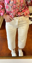 Load image into Gallery viewer, Judy Blue &quot;Ecru&quot; Cropped Jeans