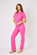 Load image into Gallery viewer, Judy Blue Pink Denim Jumpsuit