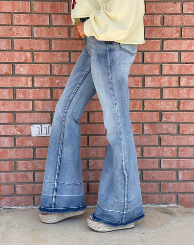 Judy Blue High Rise Flares