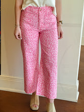 Load image into Gallery viewer, Pink Leopard Jeans