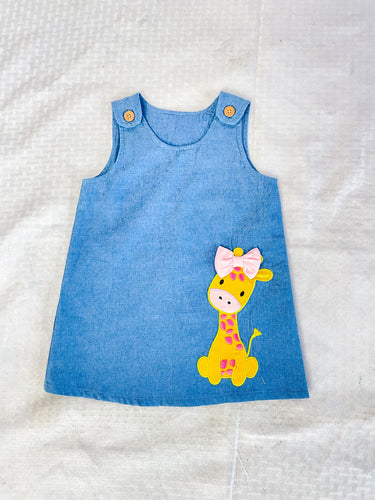 Denim Giraffe Dress