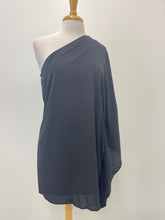 Load image into Gallery viewer, Black One Shoulder Dress