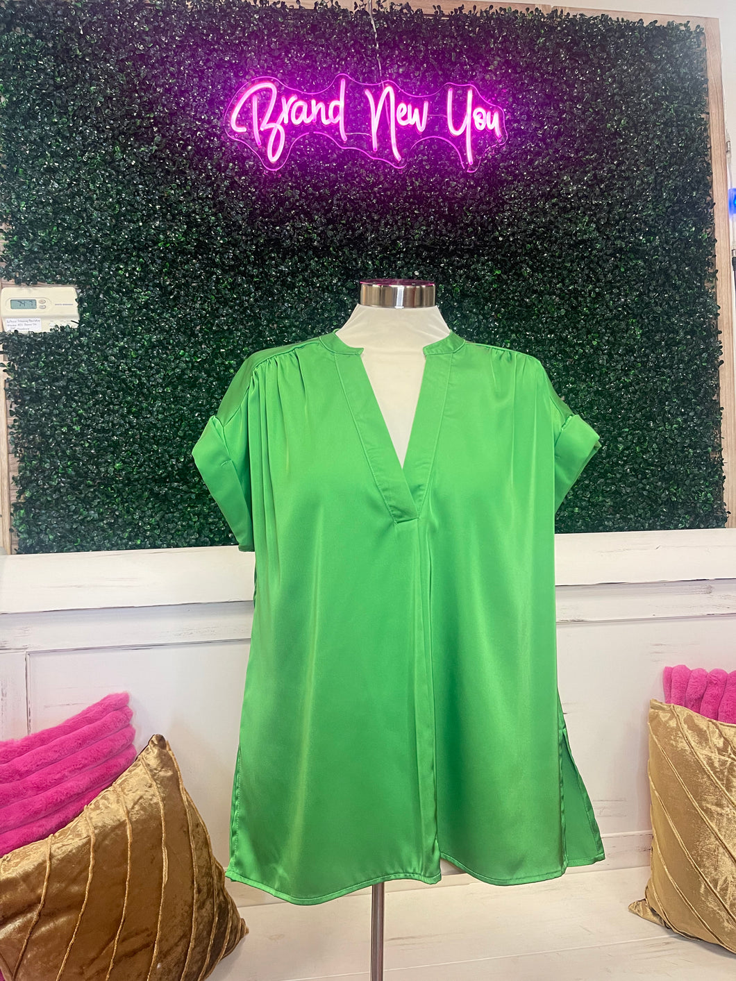 Avery Top in Green