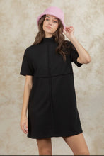 Load image into Gallery viewer, The Alexis Shirt Dress in Black