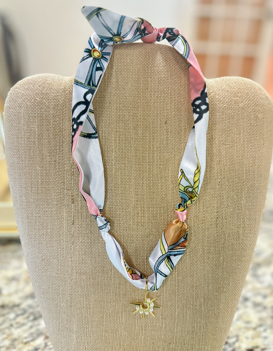 The Britt Scarf Necklace
