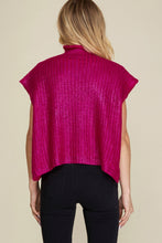 Load image into Gallery viewer, Metallic Hot Pink Sweater