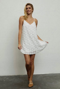 The Hallie White Dress