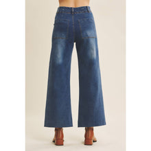 Load image into Gallery viewer, Wide Leg Pintuck Jeans