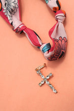 Load image into Gallery viewer, Interchangeable Scarf Charm Necklace
