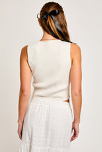 Load image into Gallery viewer, The Haven Bow Sweater in Cream