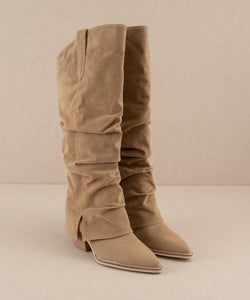 Knee High Slouch Boots