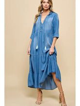 Load image into Gallery viewer, Denim Maxi Dress