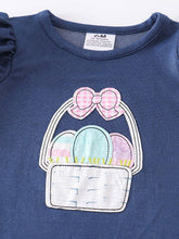 Load image into Gallery viewer, Easter Eggs Ruffle Romper