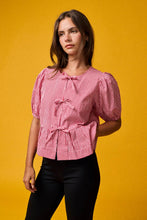 Load image into Gallery viewer, Red Gingham Print Top